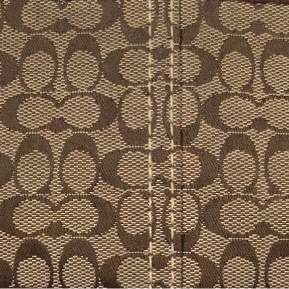 COACH Holiday Patchwork Bleecker Hobo Crossbody/Shoulder Bag, Leather/Suede, Y2K - Picture 9 of 15